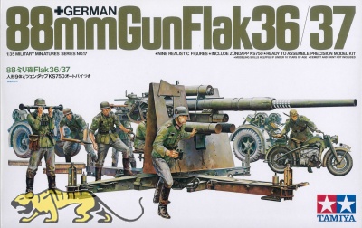 German 88mm Gun Flak 36/37 - 1/35