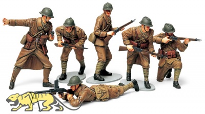 Französische Infanterie - Figuren Set - 1:35