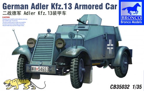 Panzerspähwagen Kfz. 13 - Adler - 1:35