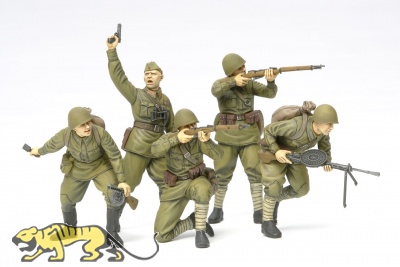 Russische Infanterie (1941 - 1942) - 5 Figuren - 1:35