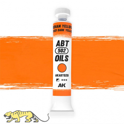 Abteilung 502 020 - Indian Yellow / Dunkelgelb - verblasst - Ölfarbe - 20ml