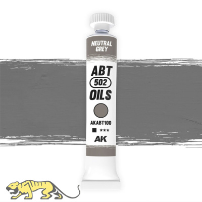 Abteilung 502 100 - Neutral Grau (Neutraly Grey) - Ölfarbe - 20ml