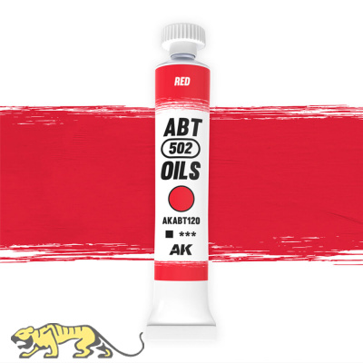 Abteilung 502 120 - Rot (Red) - Ölfarbe - 20ml