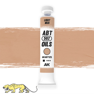Abteilung 502 125 - Schlamm - hell (Light Mud) - Ölfarbe - 20ml