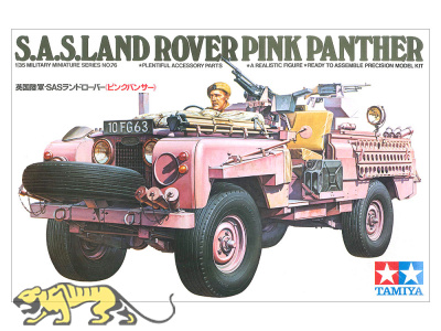 SAS Land Rover - Pink Panther - 1/35