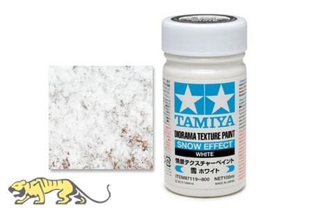 Diorama-Texturfarbe - Schnee-Effekt, weiß - 100ml