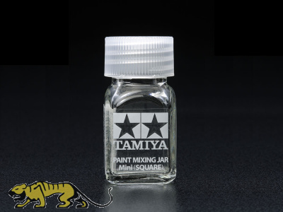 Tamiya Farbmischglas - 10 ml - Eckig