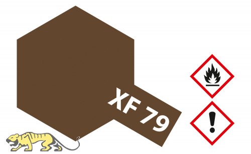 Tamiya XF79 - Linoleum Deck Braun / Linoleum Deck Brown - 10ml