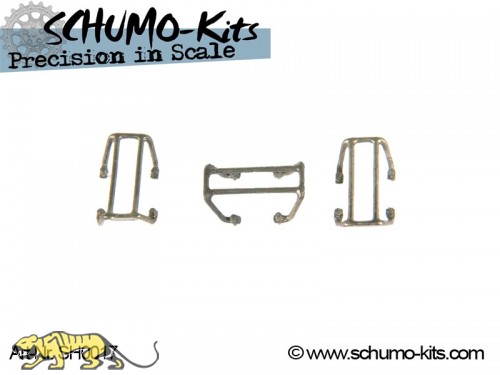 Persicope Covers for Tamiya Sherman 1/16 - Reworked Version!