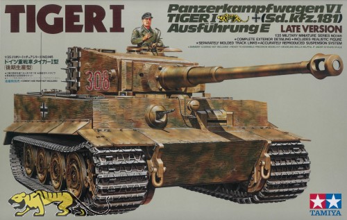 Tiger I - späte Produktion - Panzerkampfwagen VI Ausf. E - Sd.Kfz. 181 - 1:35