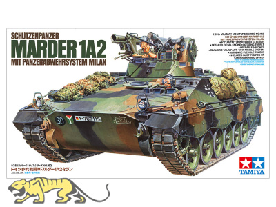 Bundeswehr Schützenpanzer Marder 1A2 mit Panzerabwehrsystem Milan - 1:35