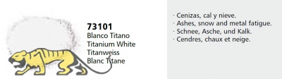 Vallejo Pigments 73101 Titanweiss (Titanium White), Pigment