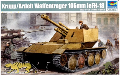 Krupp / Ardelt Waffenträger 105mm leFH 18 - 1:35
