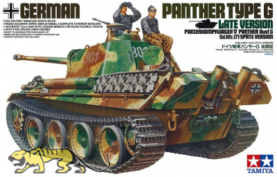 Panzerkampfwagen Panther Ausf. G - Späte Version - Sd.Kfz. 171 - 1:35