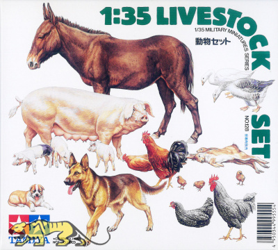 Livestock-Set (18 Animals) - 1/35