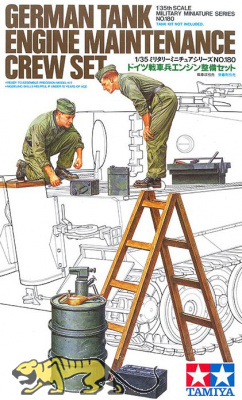German Tank Maintenance Crew - 1/35