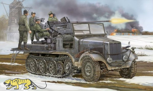 Sd.Kfz. 6/2 3,7 cm FlaK 37 auf Selbstfahrlafette - 1:35