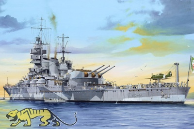 Italian Regia Marina Battleship Roma - 1/350