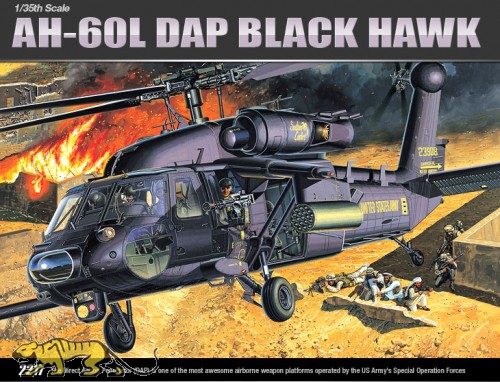 AH-60L DAP Black Hawk - 1:35
