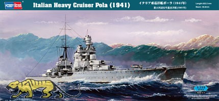 Italian Heavy Cruiser Pola - 1941 - 1/350