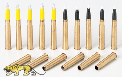 Tiger I Brass 88mm Projectiles - Kwk36/L56/Flak36,37 - 1/35