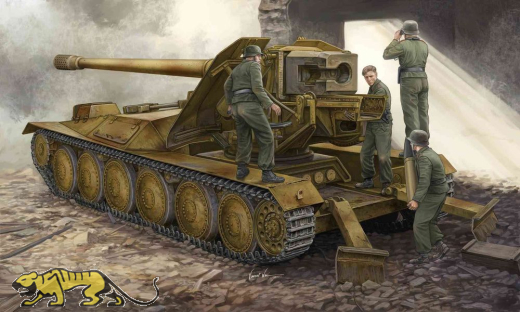 12,8 cm PaK 44 Waffenträger Krupp 1 - 1:35