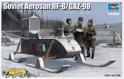 Sowjetischer Aerosan RF-8 / GAZ-98 - 1:35