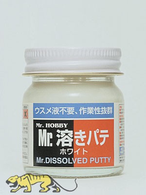 Mr. Dissolved Putty - Spritz und Streich Spachtel