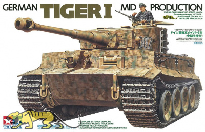 Tiger I - mittlere Produktion - 1:35
