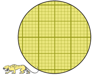 Tamiya Masking Sticker 1mm grid type - 18 x 24 cm - 5 Sheets