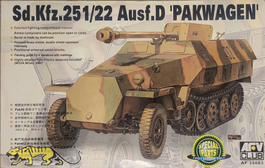 Sd.Kfz. 251/22 Ausf. D - Pakwagen - 1:35