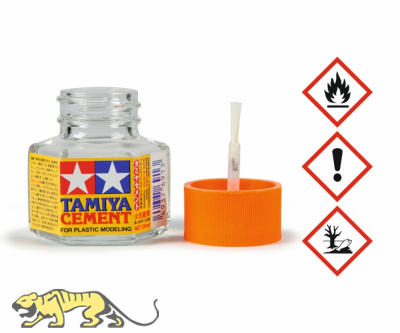 Tamiya Plastikkleber mit Pinsel - 20ml