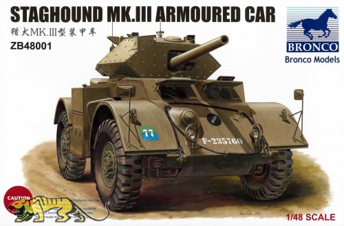 Britischer Staghound Mk. III - 1:48