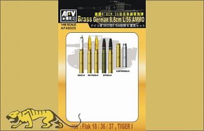 German 8,8 cm L/56 Ammo Set - 1/48