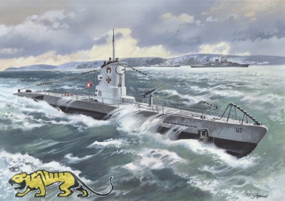 German U-Boat Type IIB (1939) - 1/144