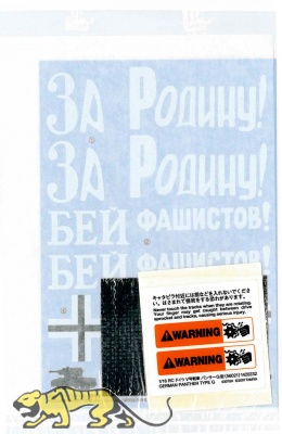 Decal Bag for Tamiya KV-2 (56030) 1:16