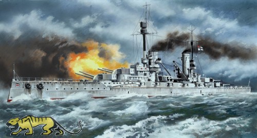 Großlinienschiff SMS Kronprinz der Kaiserlichen Marine - 1:350