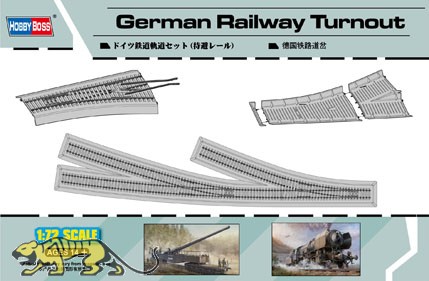 Germany Railway - Turnout Track - 59cm - 1/72