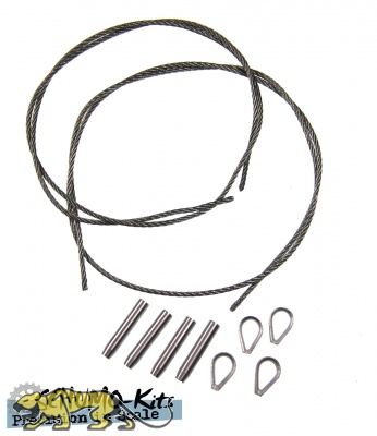 Metal Tow-Cable Set for Tiger I - 1/16