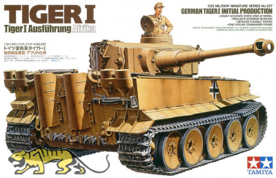 Tiger I Initial Produktion / Tiger Ausführung Afrika - 1:35