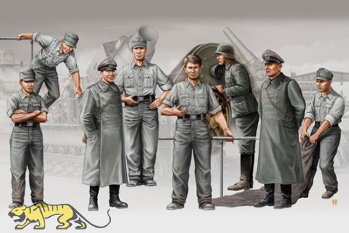 Deutsche Artillerie Besatzung - Mörser Karl