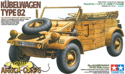 Kübelwagen Typ 82 - Afrika Korps - 1:35