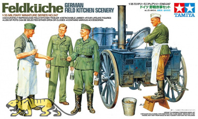 Feldküche - German Field Kitchen Scenery - 1/35