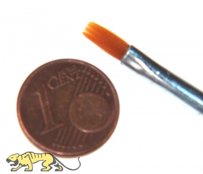 Size 3 brush, flat - Synthetic