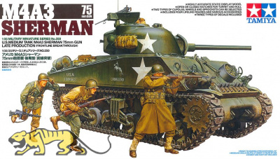 M4A3 Sherman 75mm Gun - Late Production - Frontline Breakthrough - 1:35