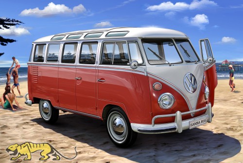 Volkswagen T1 - Samba Bus - 1/24