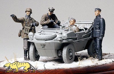 Schwimmwagen Figuren Set - 1:35