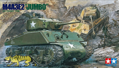 US Medium Assault Tank M4A3E2 - JUMBO Sherman - 1/35