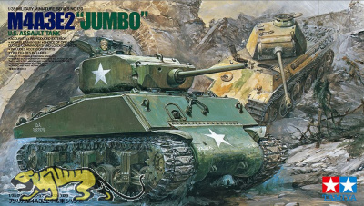 US Medium Assault Tank M4A3E2 - JUMBO Sherman - 1:35