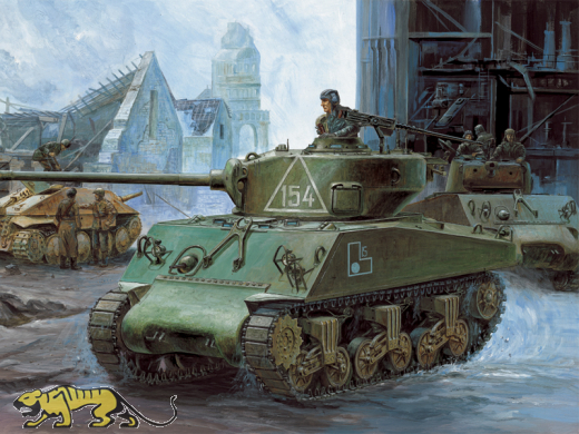 M4A2 Sherman - Russische Armee - 1:35